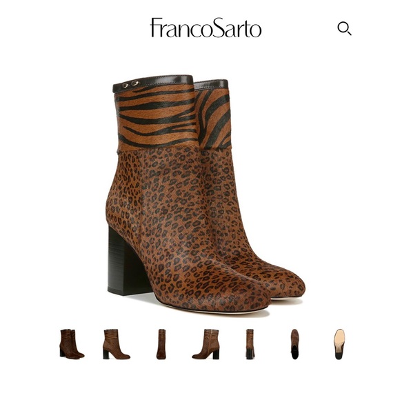 Franco Sarto Shoes - Franco Sarto leopard/cheetah boots  NWOB 👢👢